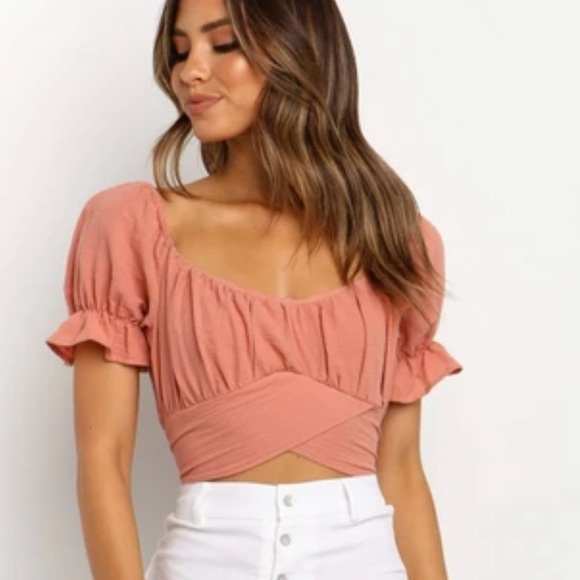 Petal and Pup tie up top - Picture 8 of 8